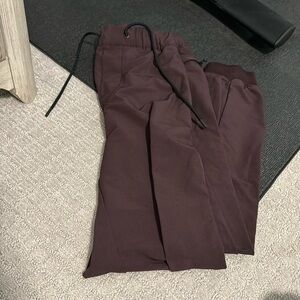 Maroon joggers